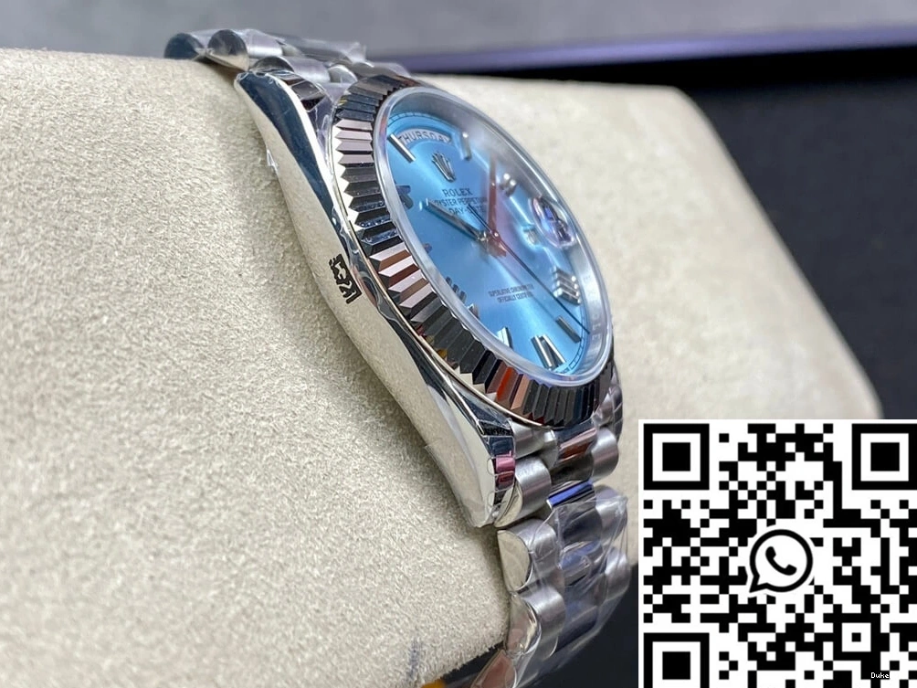 EW Dial Day M228236-0012 Rolex Date Factory Blue 0908